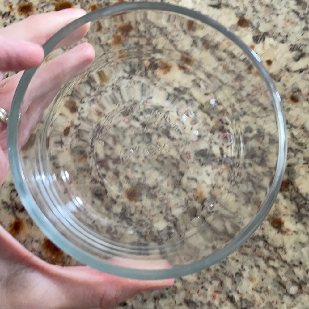 ❤️Pyrex 2 Cup Glass Bowls